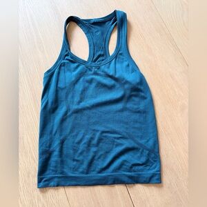 Swiftly Green Racerback Tank Top Size 2